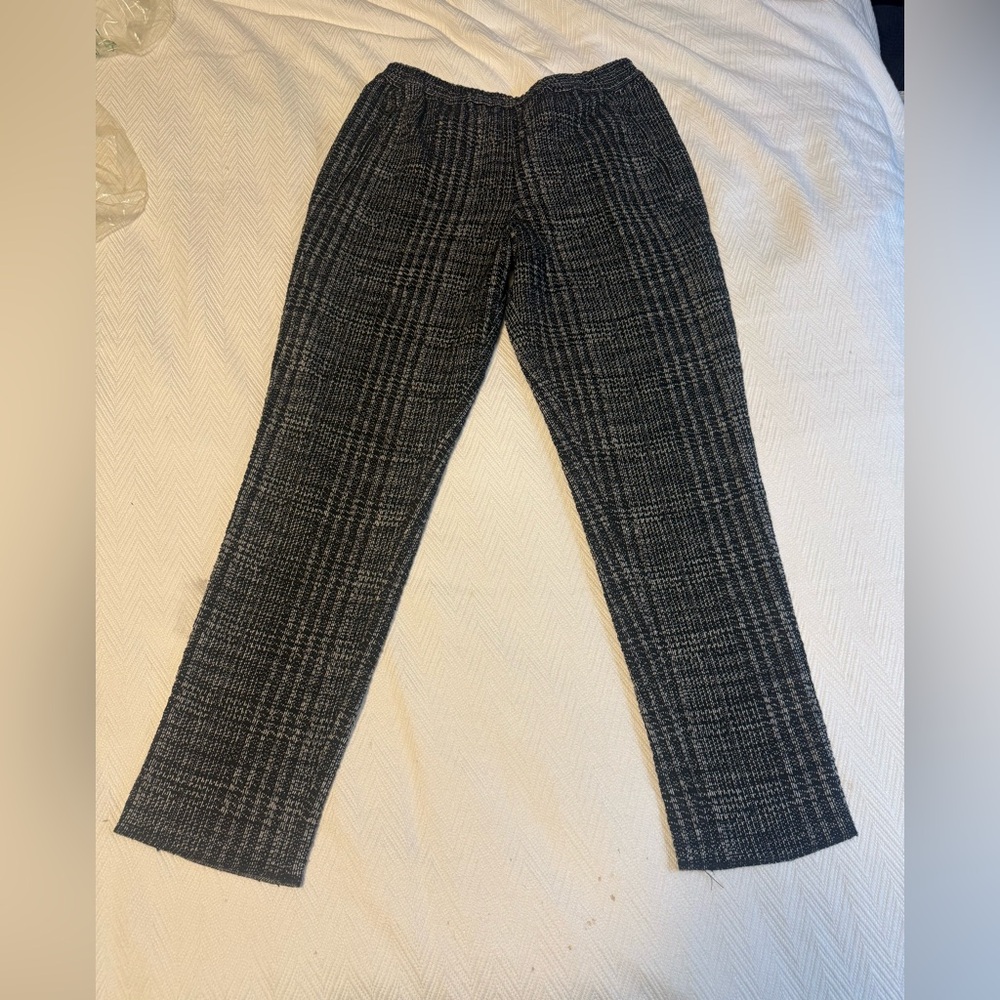 Billy Reid Charcoal Textured Pants